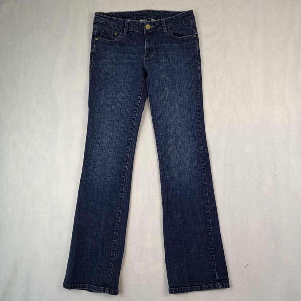Red by Marc Ecko Jeans Womens 9 Blue Low Rise Boot Cut Medium Wash Denim